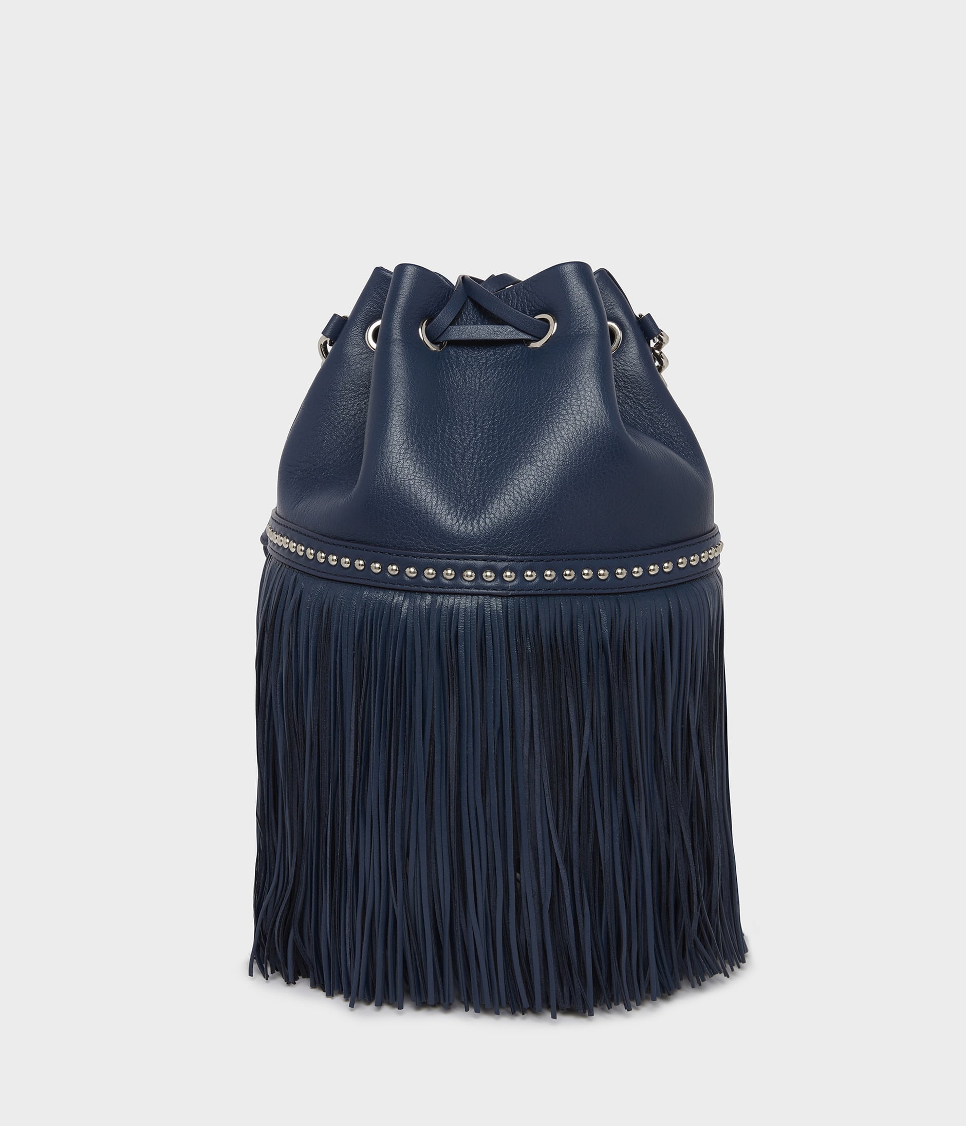 J&M DAVIDSON CARNIVAL FRINGE LEATHER BAG