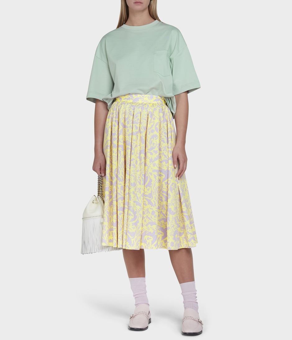 COTTON GATHERED SKIRT 詳細画像 YELLOW 7