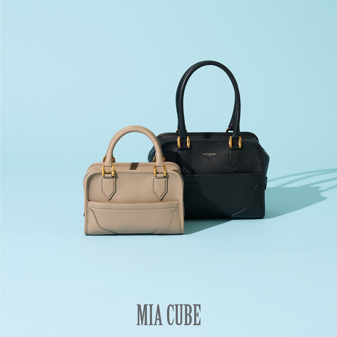 Iconic Bags【Vol.2 MIA CUBE】 J&M DAVIDSON｜ジェイアンドエムデヴィッドソン公式オンラインストア