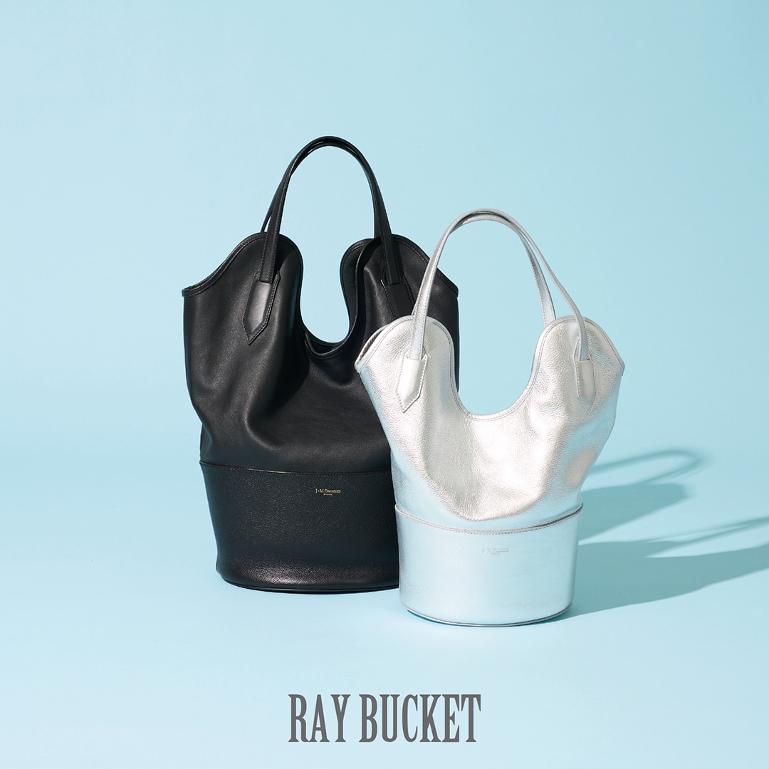 Iconic Bags【Vol.4 RAY BUCKET】 J&M DAVIDSON｜ジェイアンドエムデヴィッドソン公式オンラインストア