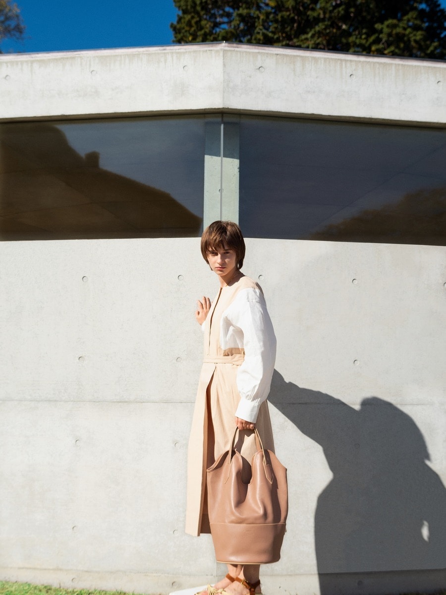 ワンピース PUFF HARF SLEEVE DRESS