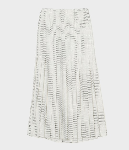 LONG PLEATS SKIRT w SIDE SLIT 詳細画像