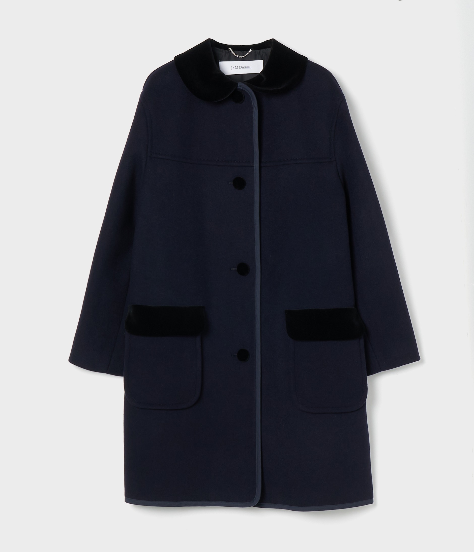 navy blue school coat