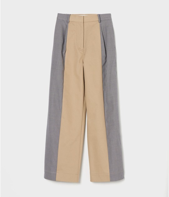 CROPPED PANELLED TROUSER