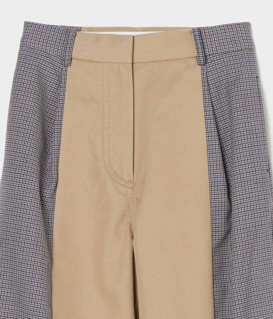 CROPPED PANELLED TROUSER 詳細画像 BEIGE 3