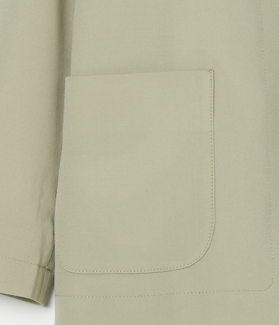 CROPPED COLLARLESS TAILORED JK 詳細画像 PISTACHIO 6