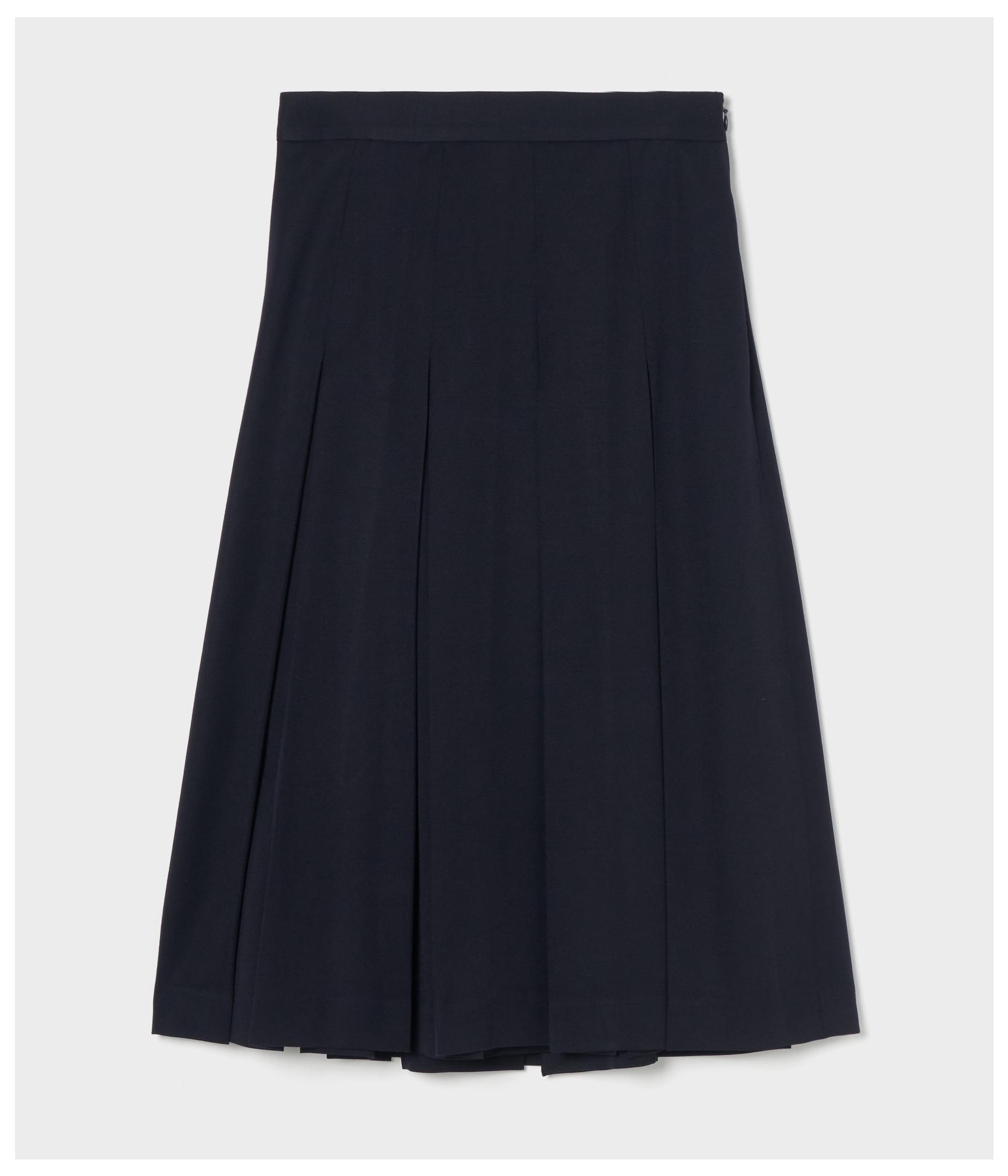 PLEATED TAILORED SKIRT