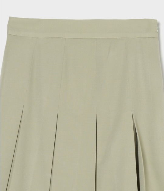 PLEATED TAILORED SKIRT 詳細画像