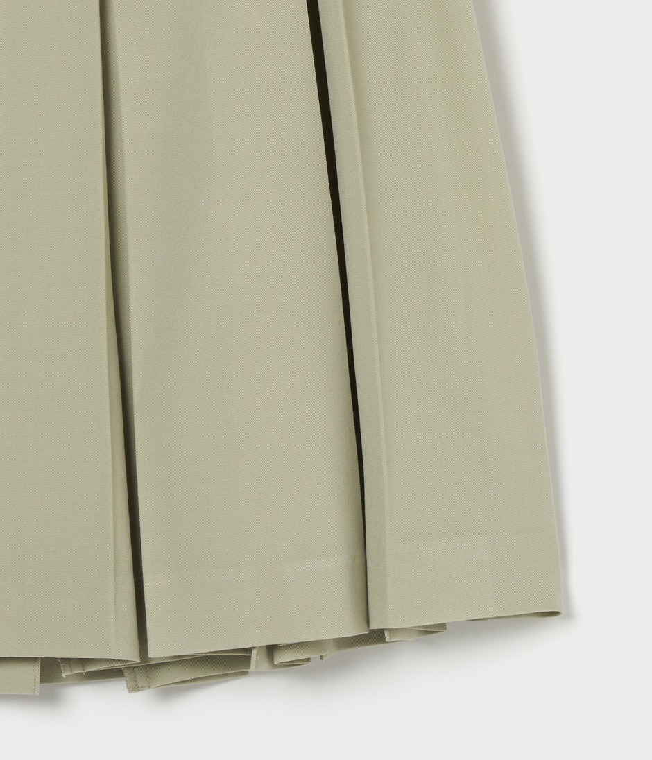 PLEATED TAILORED SKIRT 詳細画像 PISTACHIO 5