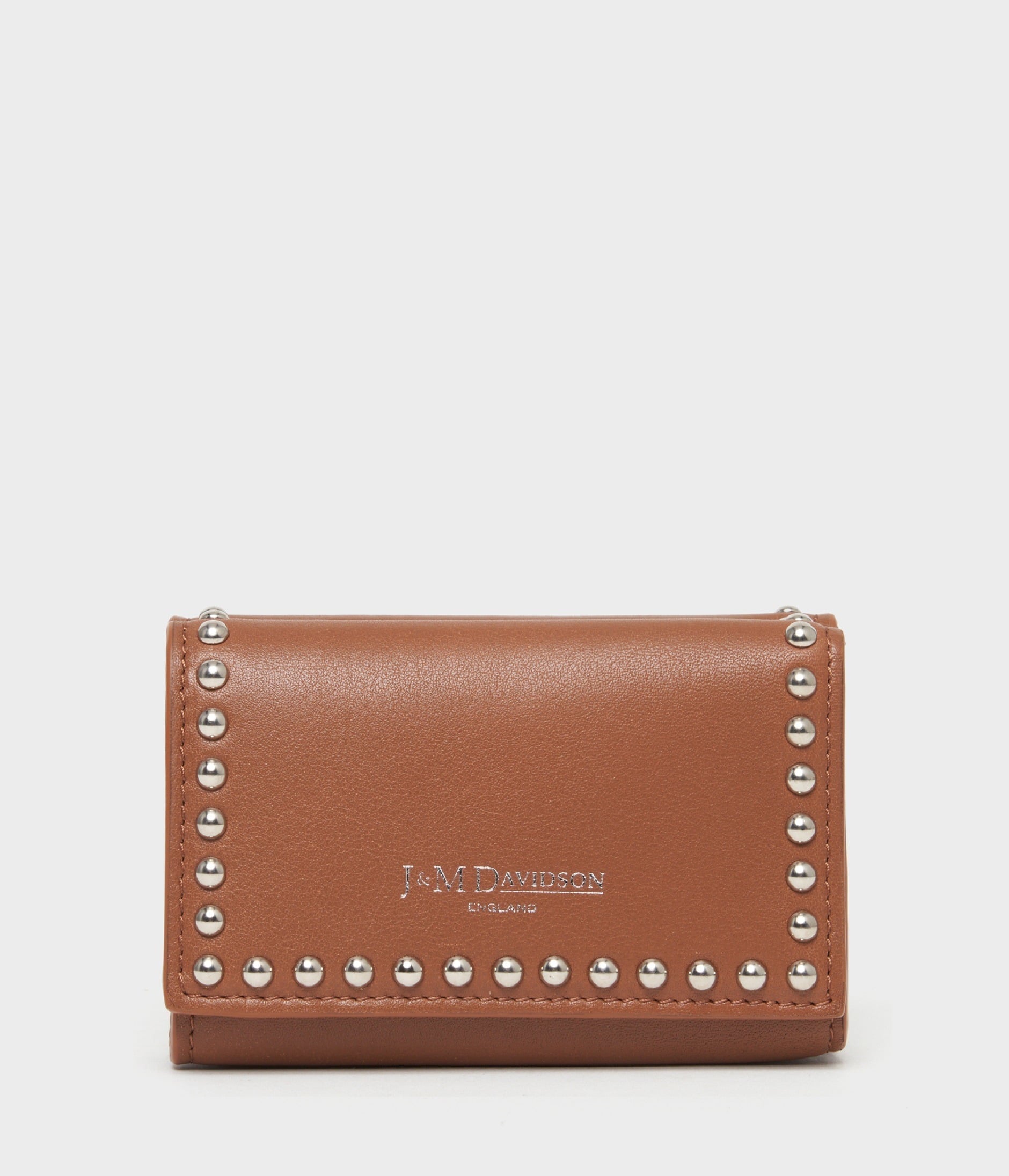 FOLD WALLET WITH STUDS｜J&M DAVIDSON｜ジェイアンドエム 