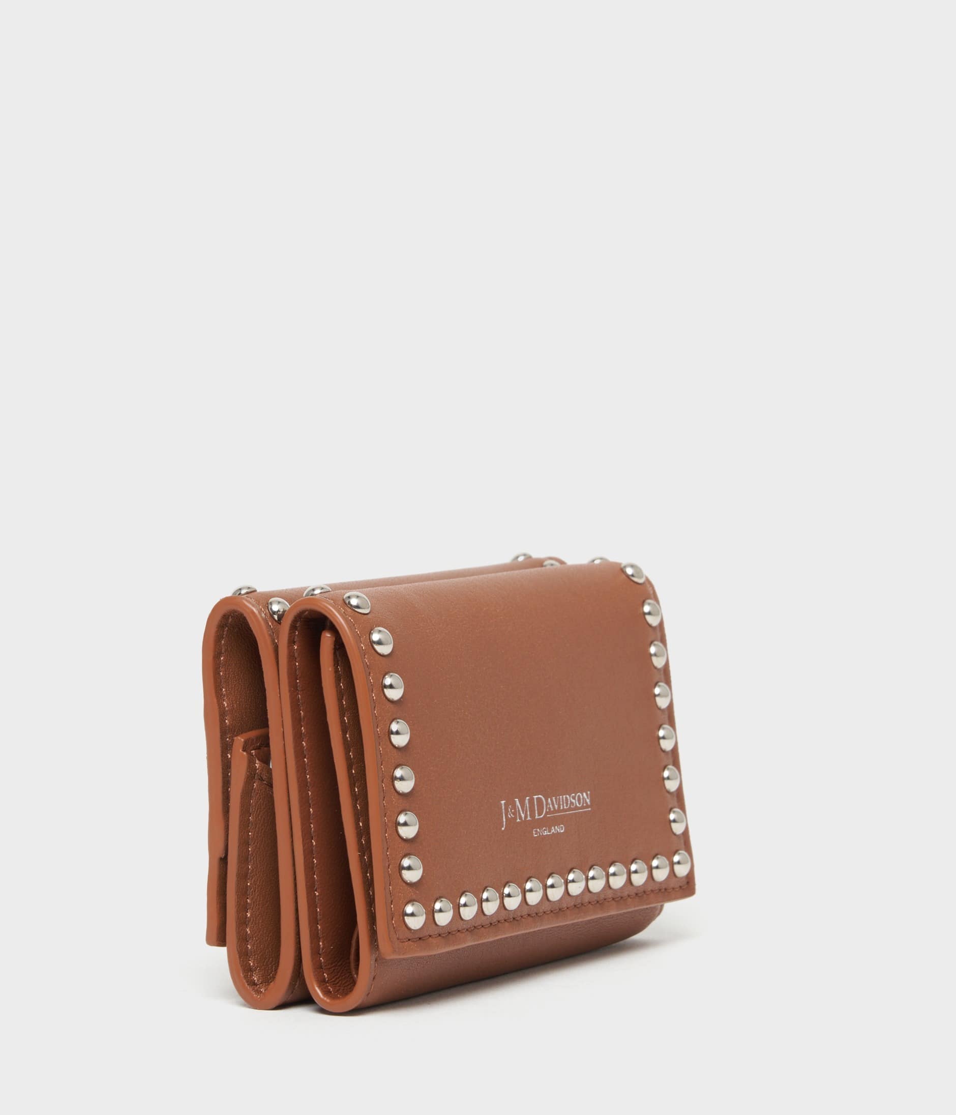 FOLD WALLET WITH STUDS