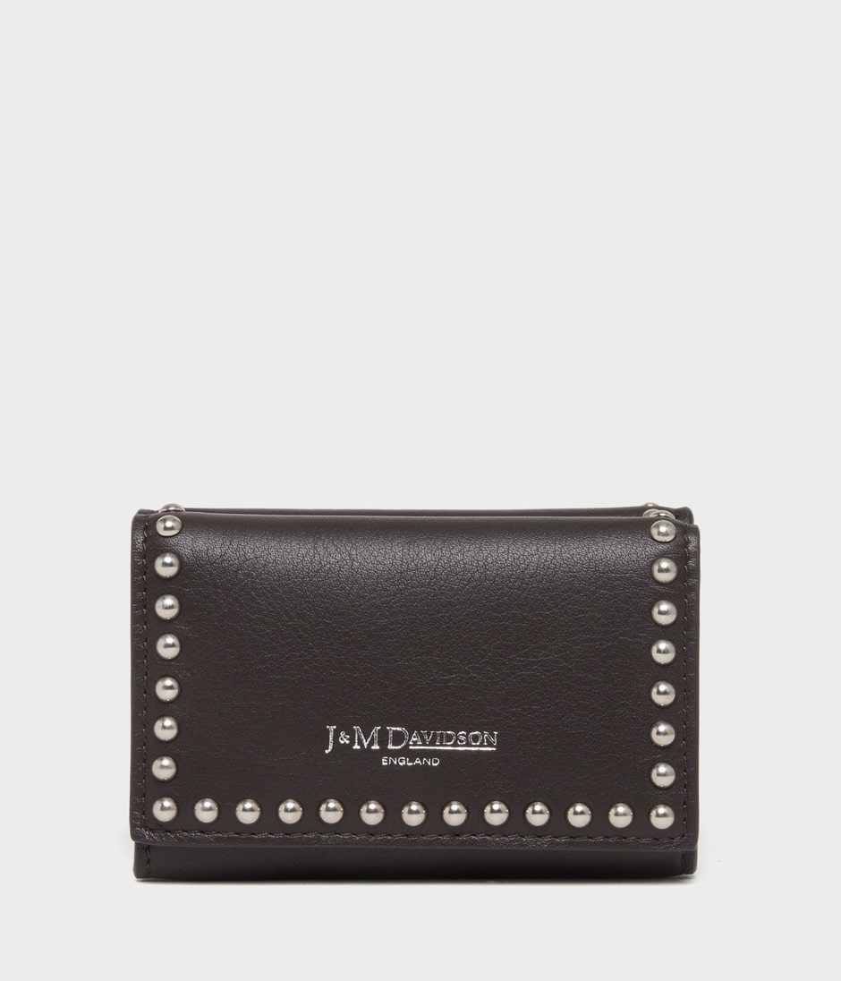 FOLD WALLET WITH STUDS｜J&M DAVIDSON｜ジェイアンドエム