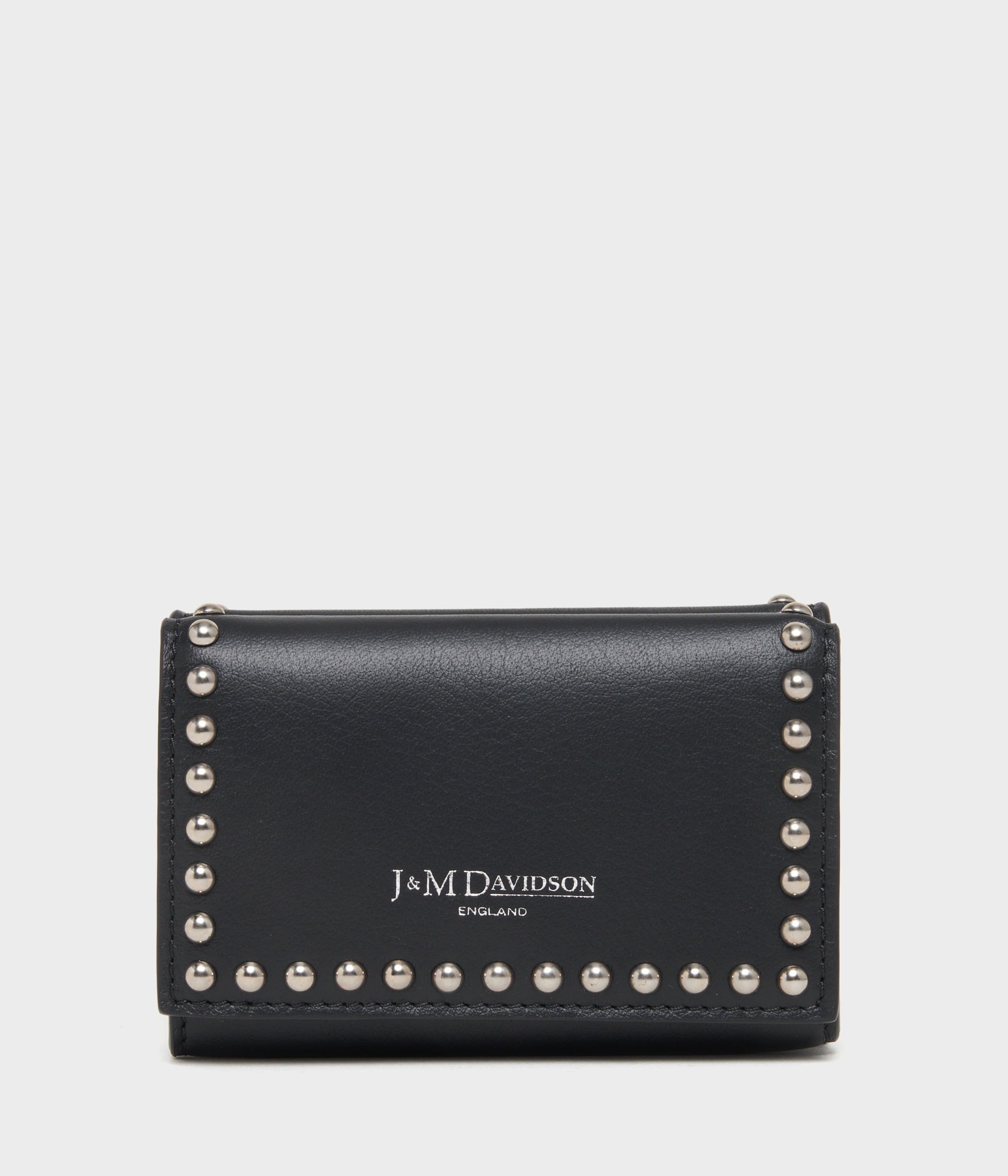 FOLD WALLET WITH STUDS｜J&M DAVIDSON｜ジェイアンドエムデヴィッド