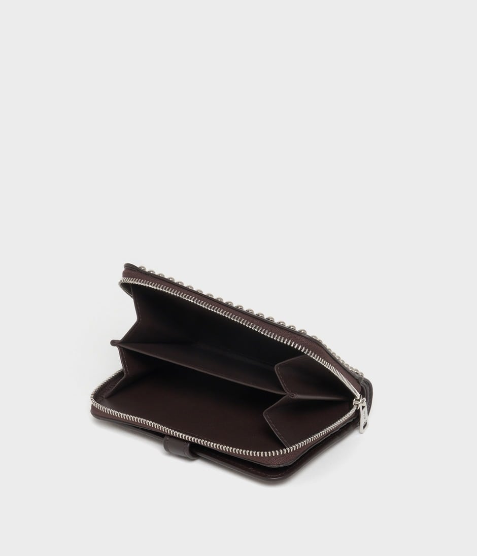 MEDIUM ZIP AROUND WALLET 詳細画像 CHOCOLATE 3