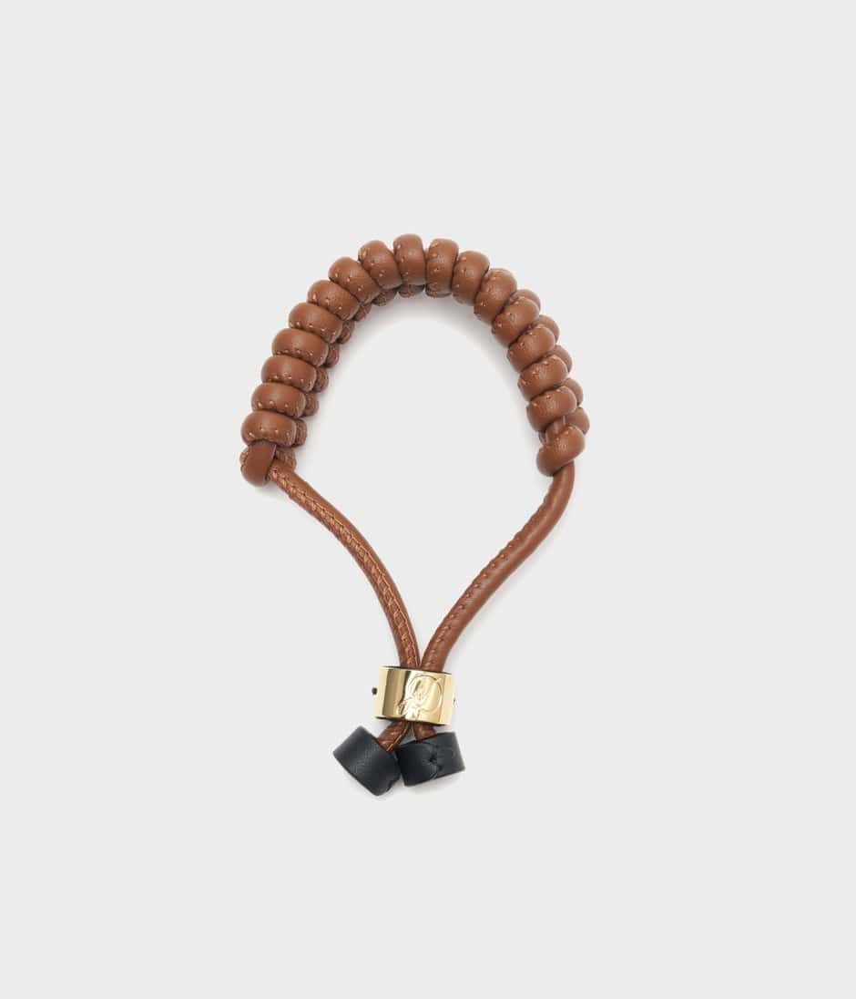 FISHTAIL LEATHER BRACELET 詳細画像 TOFFEE 1