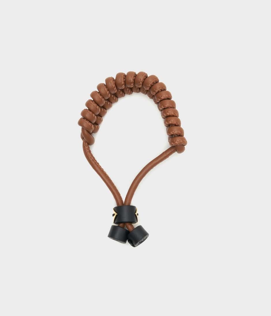 FISHTAIL LEATHER BRACELET 詳細画像 TOFFEE 2