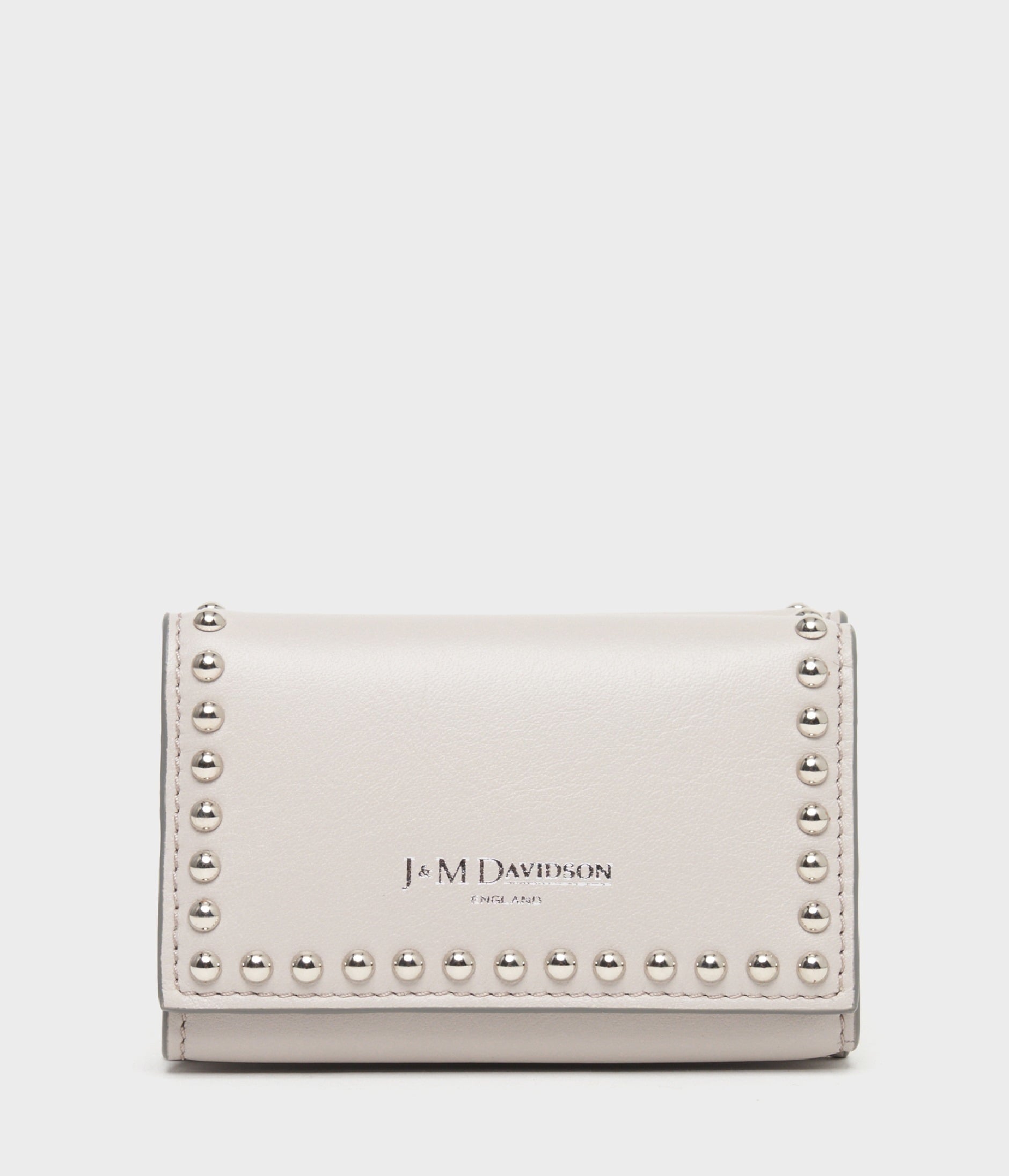 FOLD WALLET WITH STUDS｜J&M DAVIDSON｜ジェイアンドエムデヴィッド