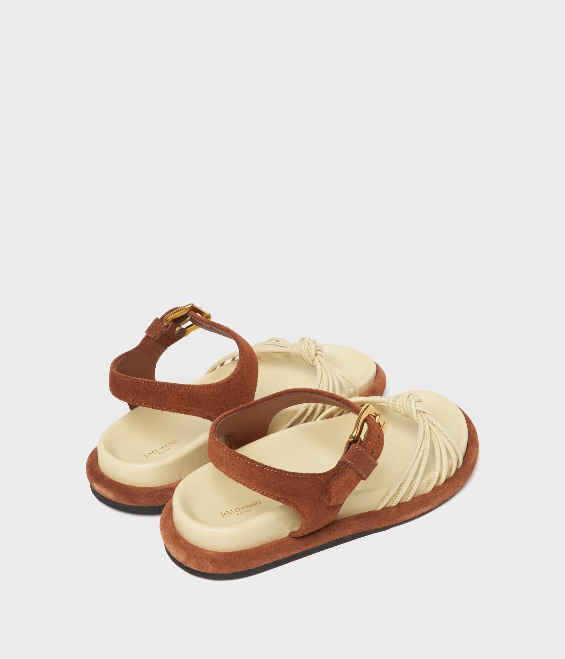 STRAPPY KNOTTED SANDAL｜J&M DAVIDSON｜ジェイアンドエムデヴィッド 