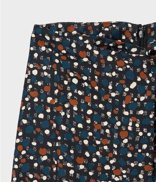 MIDI SKIRT WITH GATHERS 詳細画像