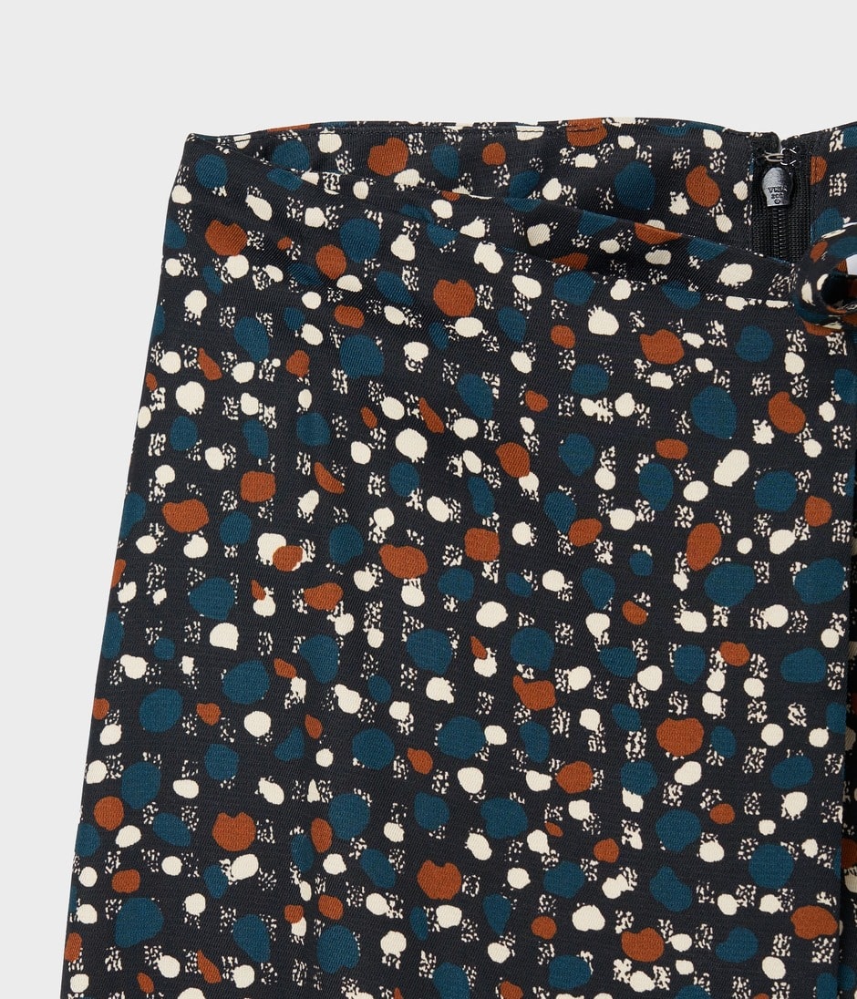 MIDI SKIRT WITH GATHERS 詳細画像 MULTI COLOURED 5