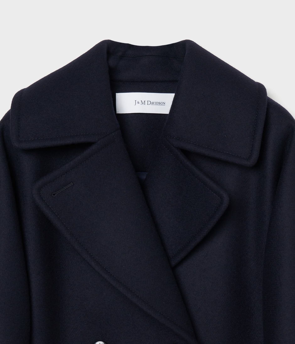 W BREASTED DOLMAN SLEEVE COAT 詳細画像 NAVY 3