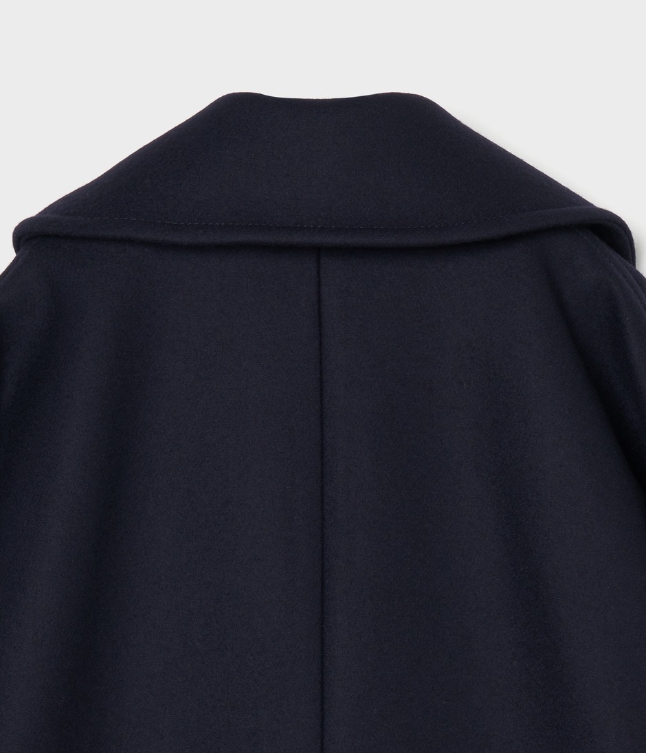 W BREASTED DOLMAN SLEEVE COAT 詳細画像 NAVY 4