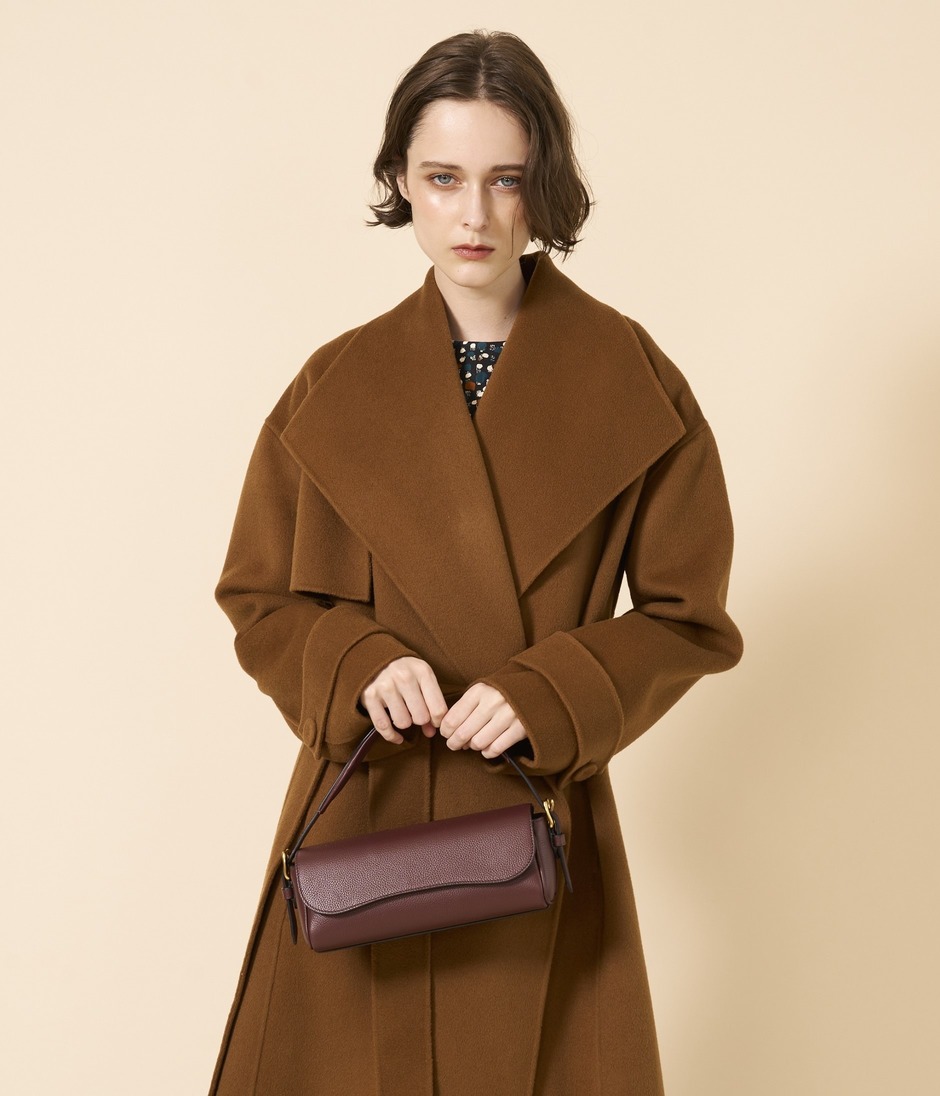 WOOL TRENCH 詳細画像 CHOCOLATE BROWN 11