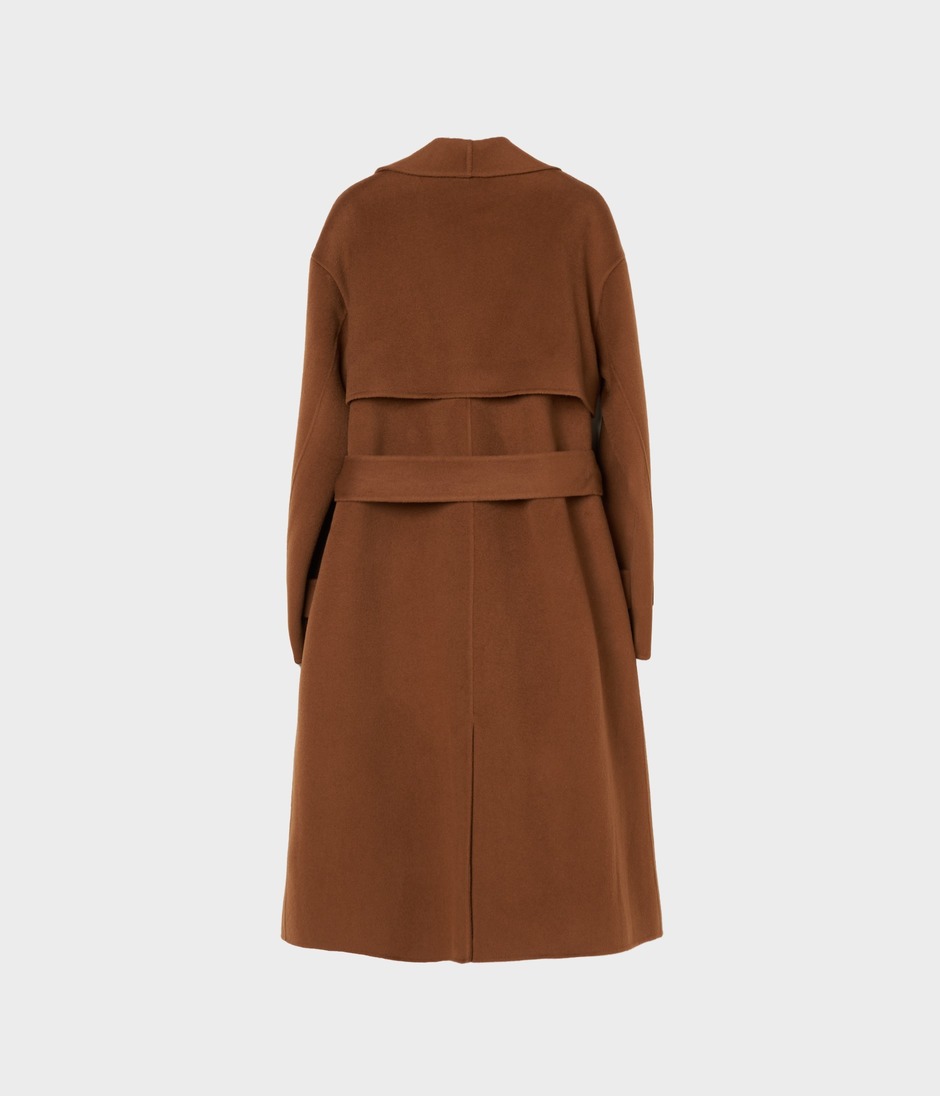 WOOL TRENCH 詳細画像 CHOCOLATE BROWN 2