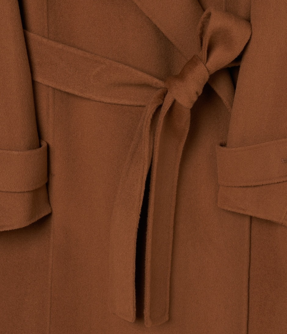 WOOL TRENCH 詳細画像 CHOCOLATE BROWN 8