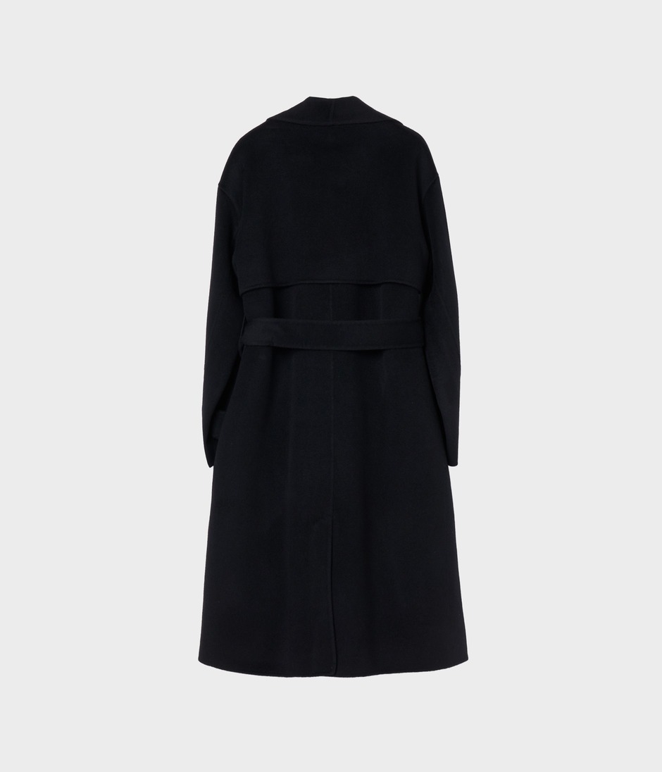 WOOL TRENCH 詳細画像 BLACK 2