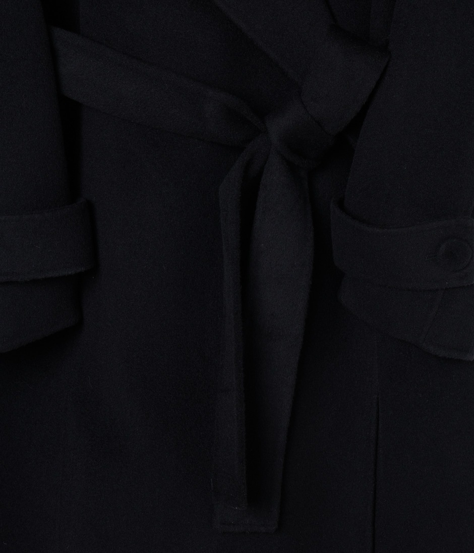 WOOL TRENCH 詳細画像 BLACK 8