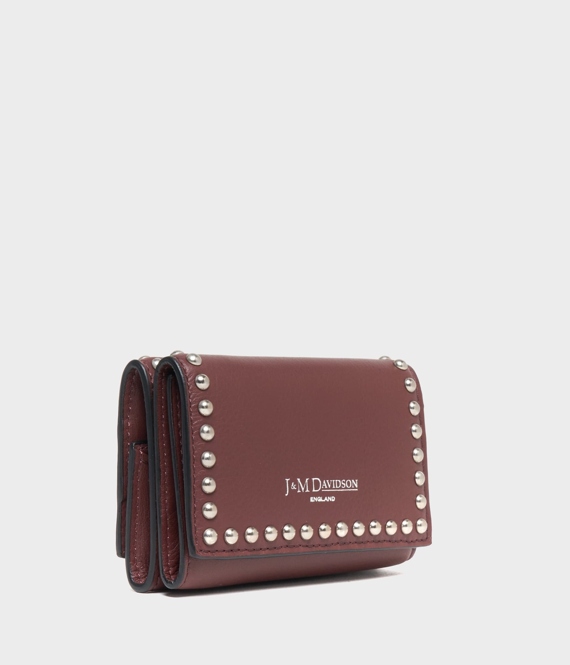 FOLD WALLET WITH STUDS