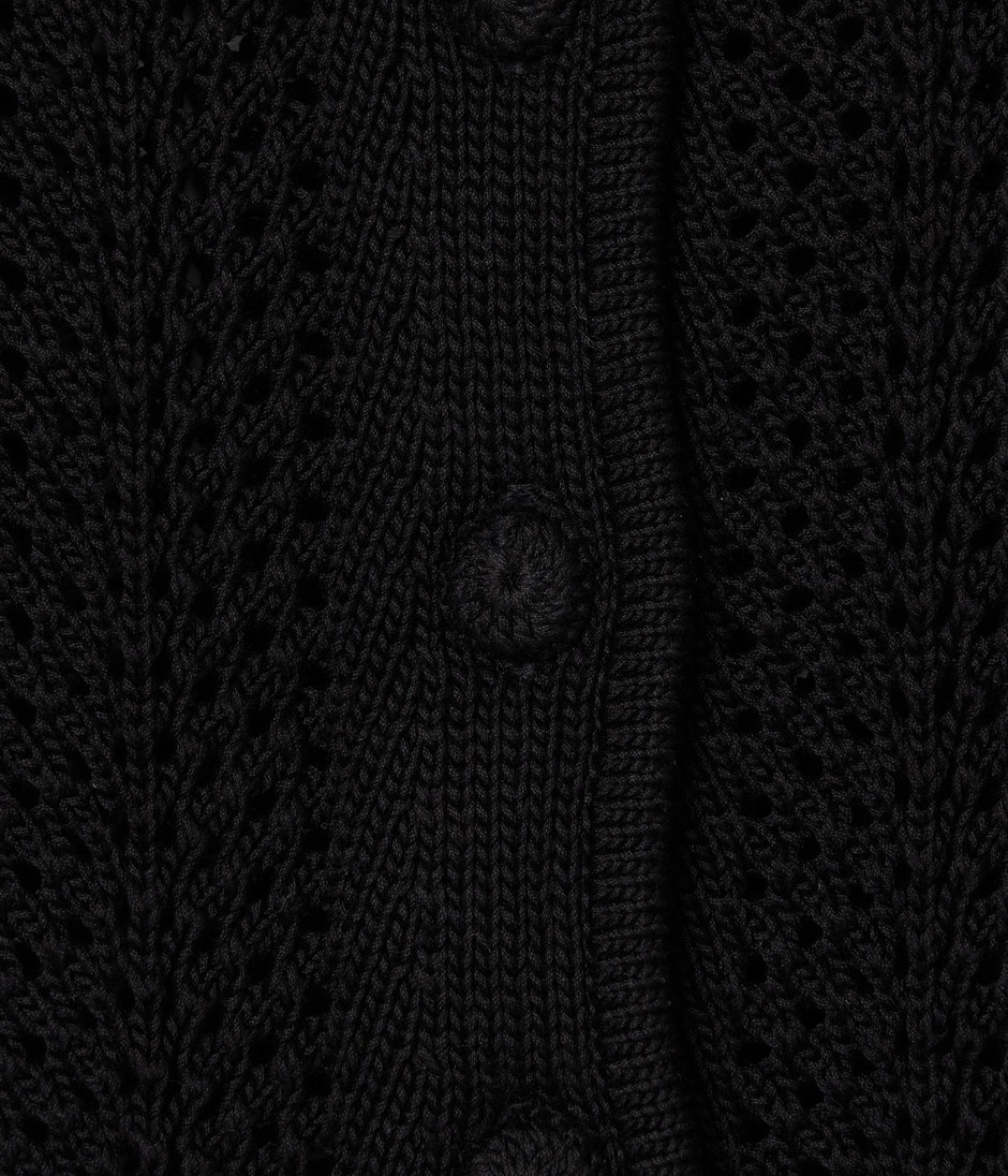 WAVE KNIT CARDIGAN 詳細画像 BLACK 6