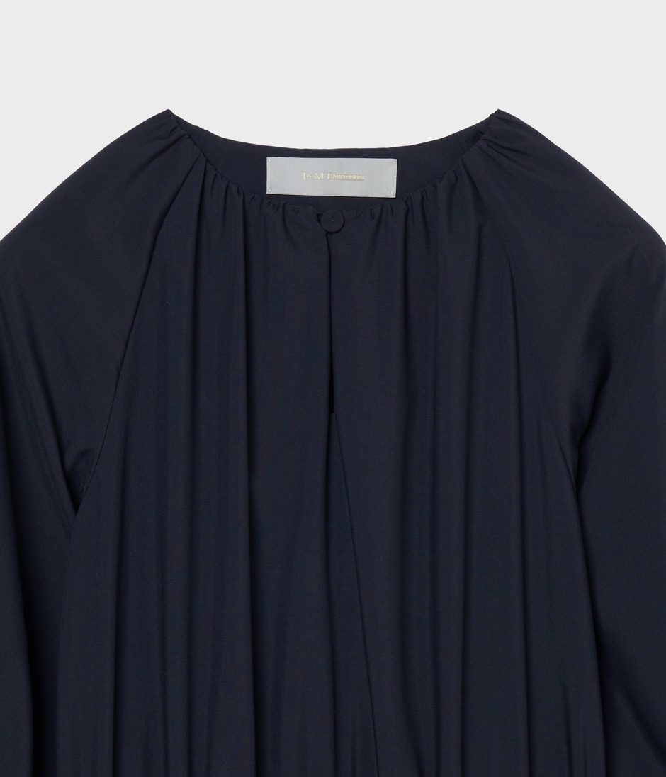 FAN PLEATED DRESS 詳細画像 NAVY 3