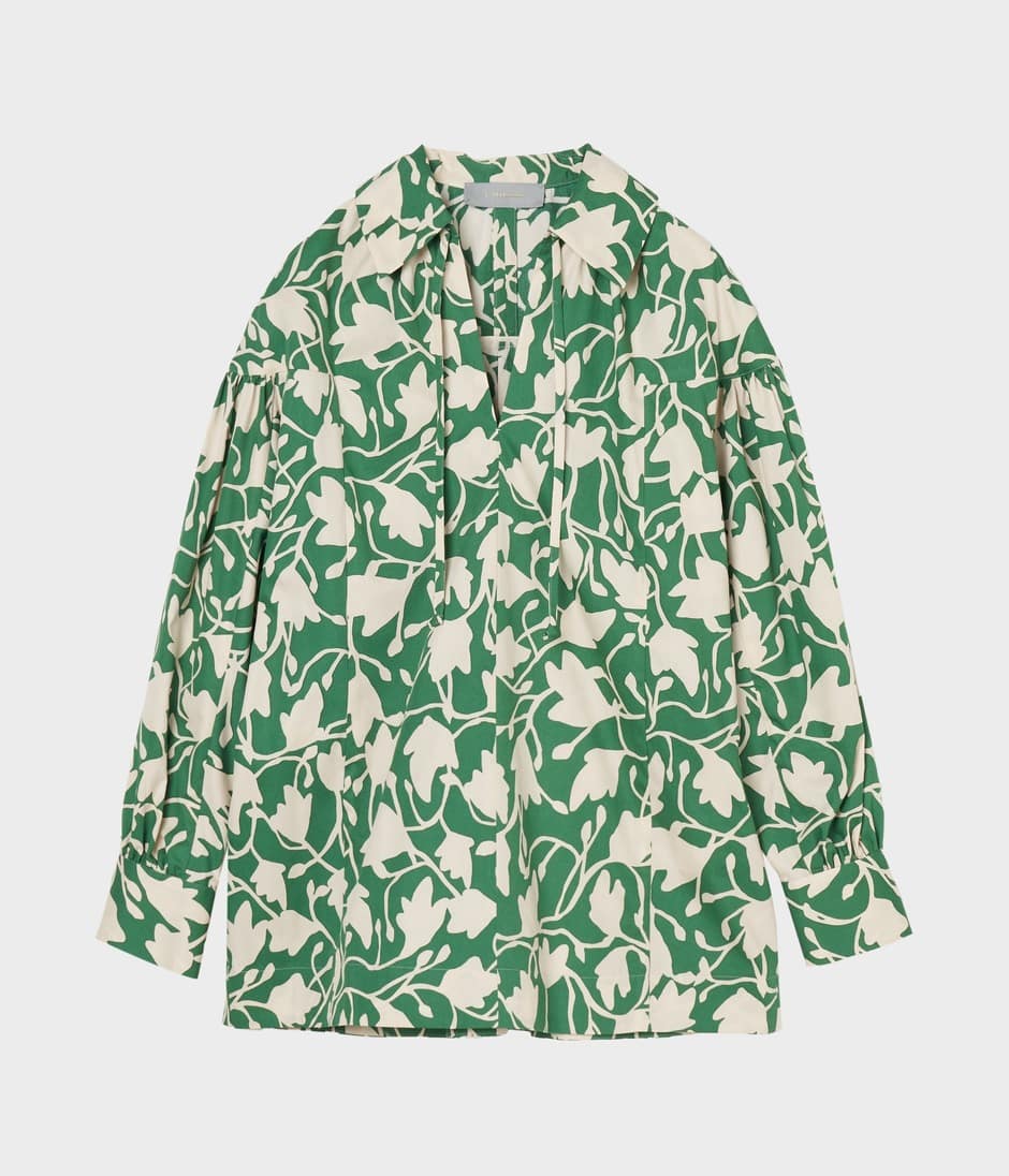 COLLARED KAFTAN 詳細画像 GREEN 1