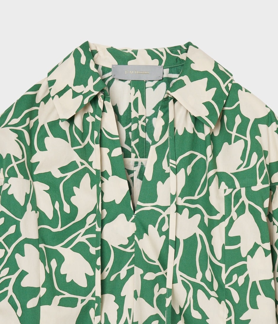 COLLARED KAFTAN 詳細画像 GREEN 3