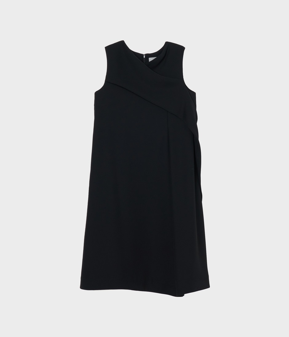 DRAPED SASH DRESS 詳細画像 BLACK 1