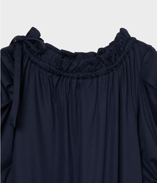 VOLANGE JERSEY DRESS 詳細画像