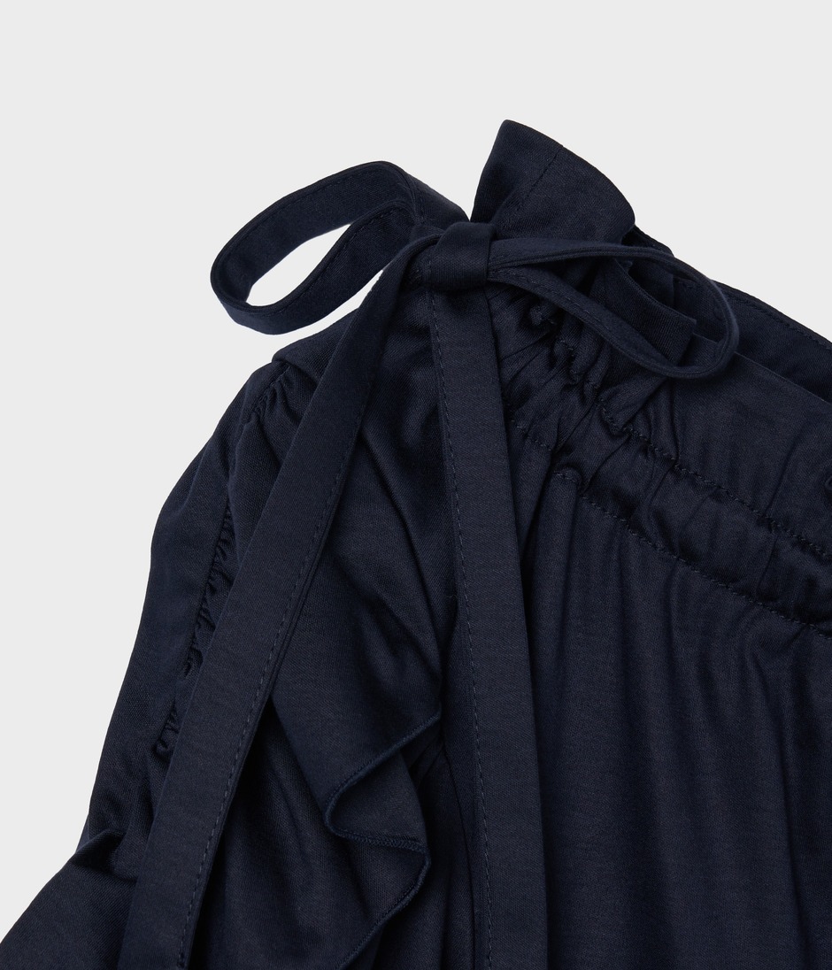 VOLANGE JERSEY DRESS 詳細画像 NAVY 7