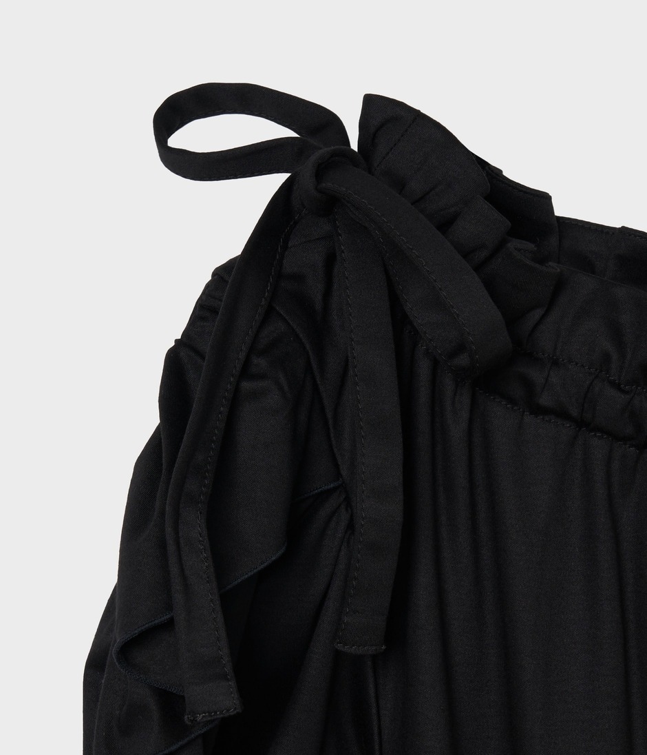 VOLANGE JERSEY DRESS 詳細画像 BLACK 7