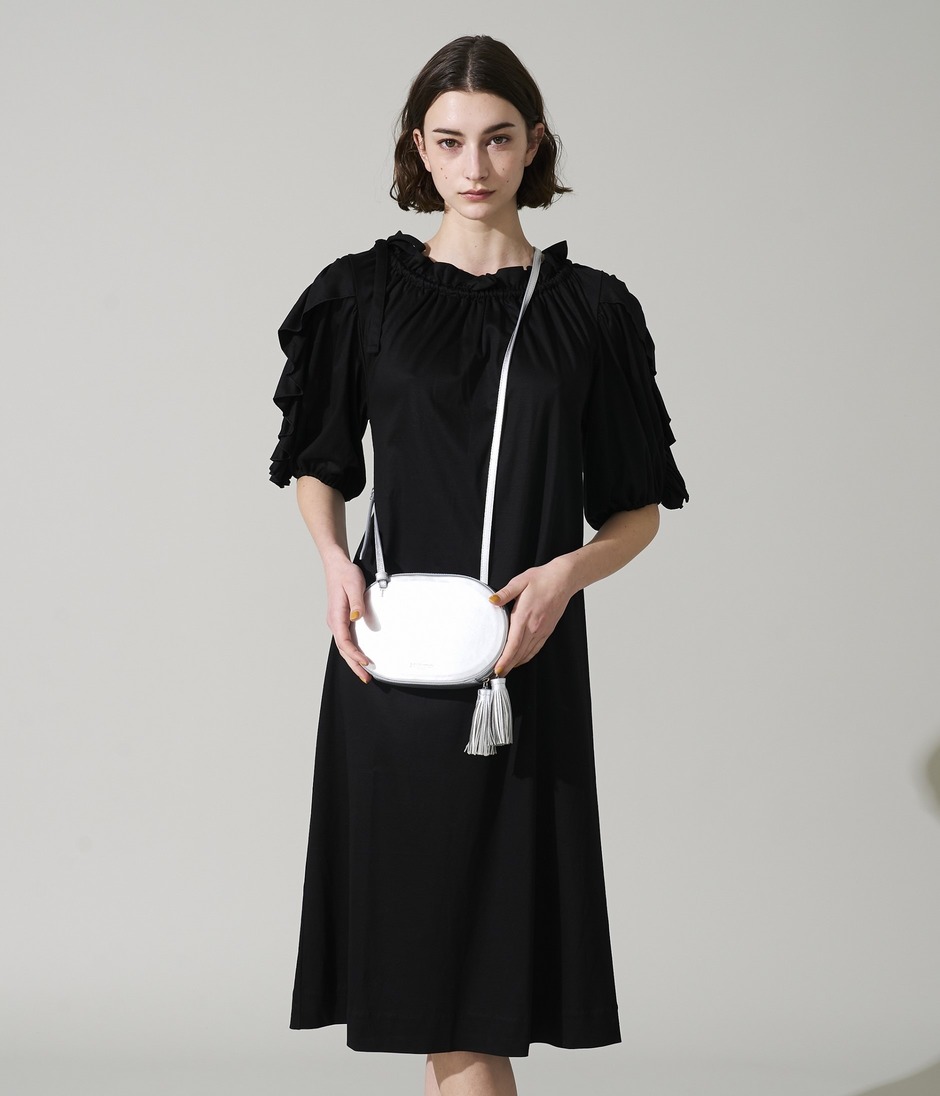 VOLANGE JERSEY DRESS 詳細画像 BLACK 9