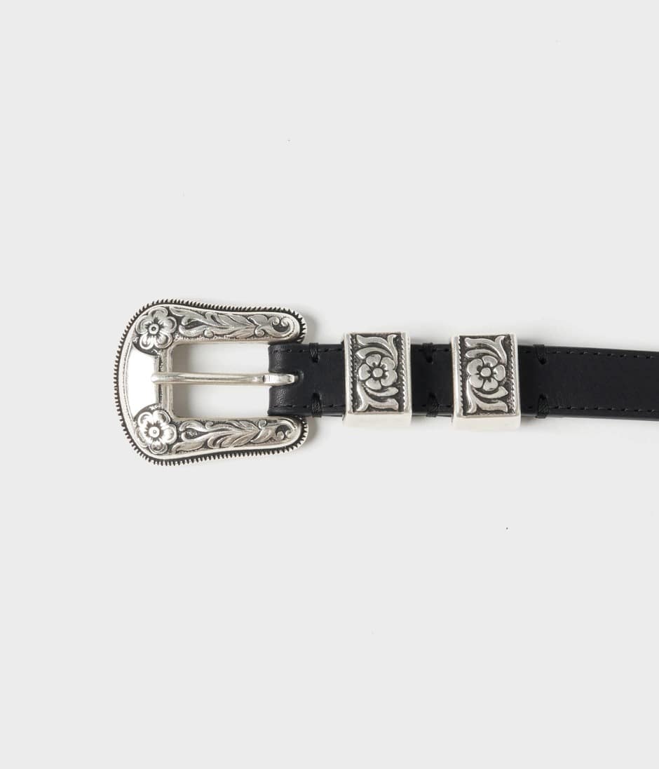 WESTERN BUCKLE 20MM 詳細画像 BLACK 2