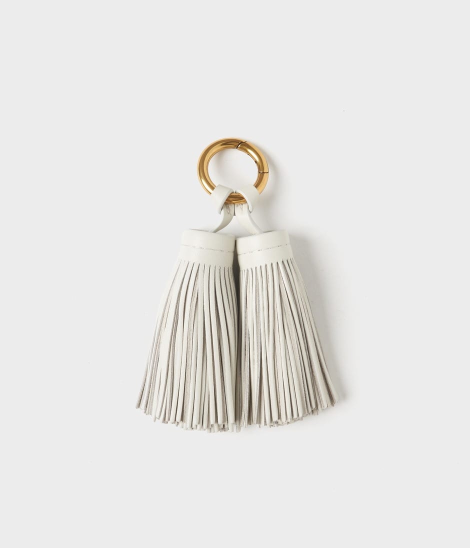 DOUBLE TASSEL CHARM 詳細画像 CREAM 1