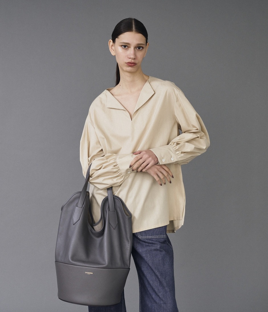 SLIT NECKLINE BLOUSE 詳細画像 SAND 10