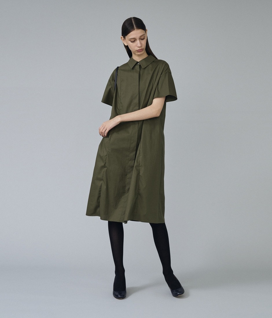 SHIRT DRESS 詳細画像 KHAKI 10