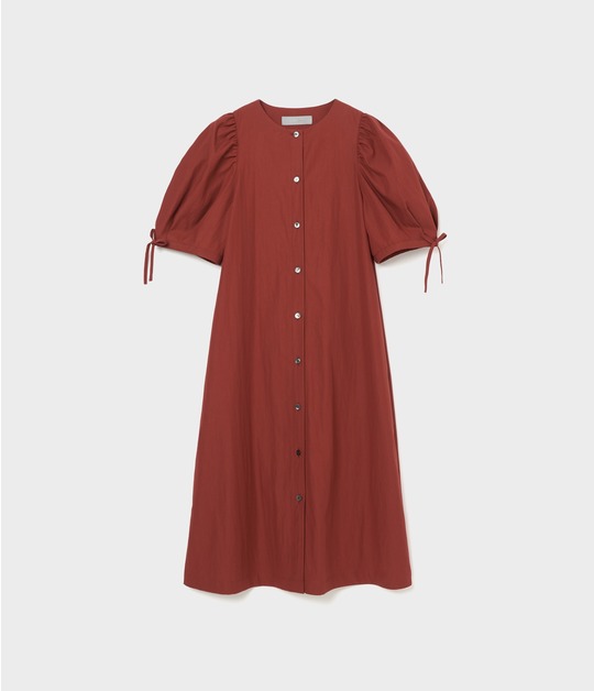 PUFFED SLEEVE DRESS