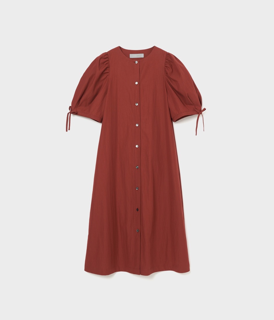 PUFFED SLEEVE DRESS 詳細画像 TERRA COTTA 1