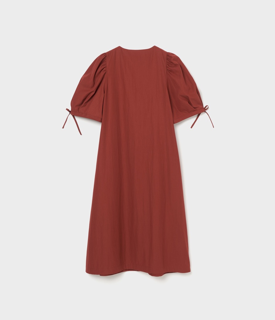 PUFFED SLEEVE DRESS 詳細画像 TERRA COTTA 2