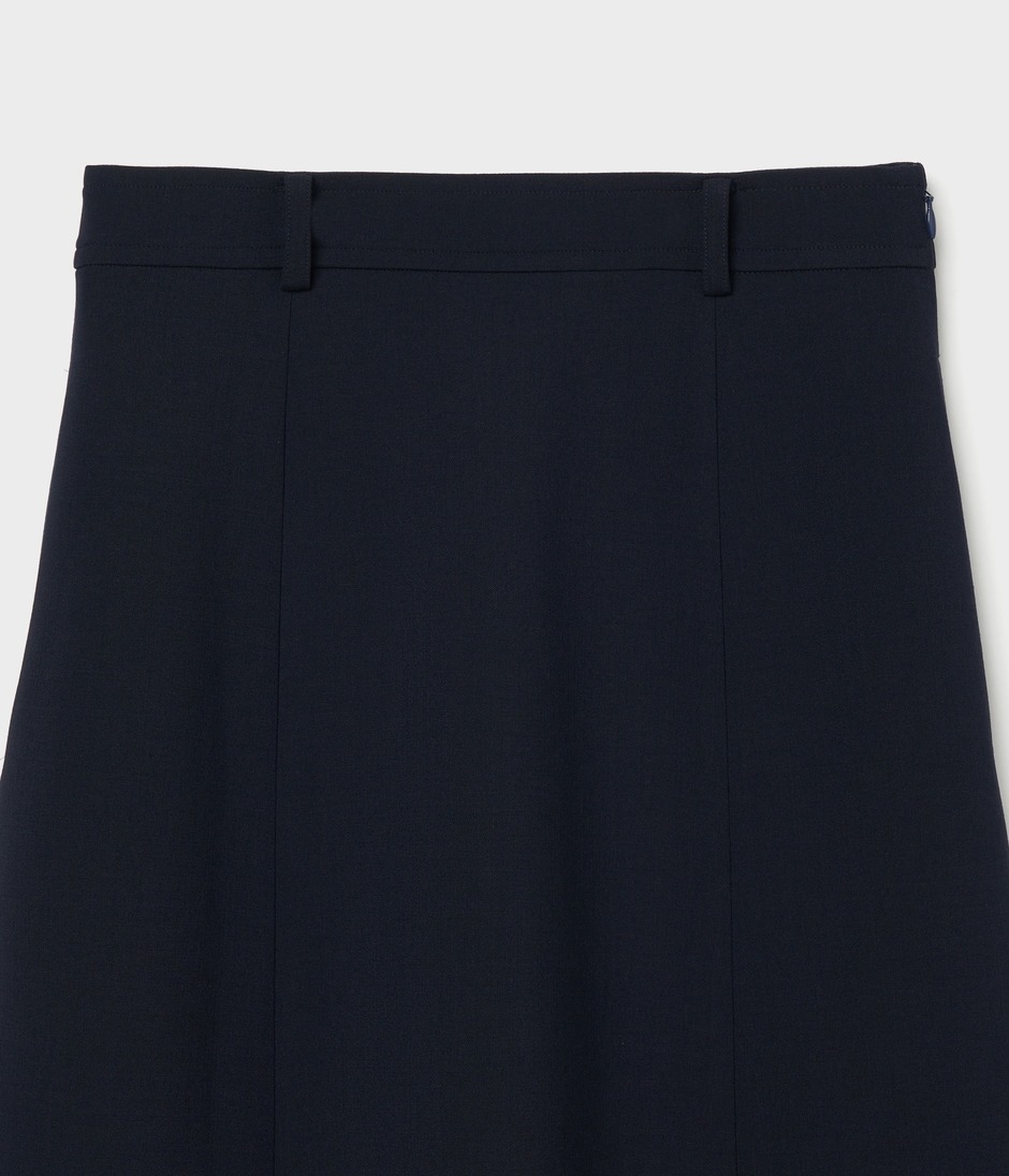 GUSSET DETAIL SKIRT 詳細画像 NAVY 3