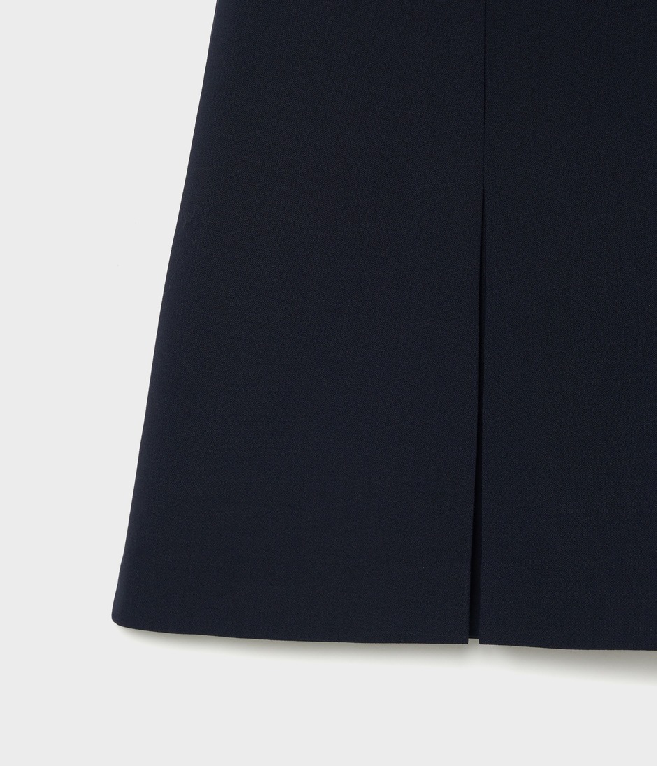 GUSSET DETAIL SKIRT 詳細画像 NAVY 5